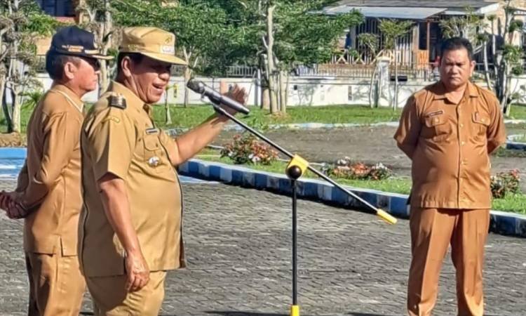 Bupati Simalungun Imbau ASN dan Tenaga Honor Tingkatkan Disiplin Kerja