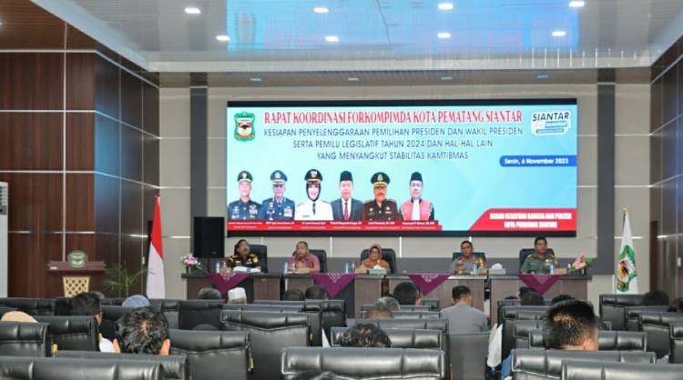 Wali Kota Tandatangani NPHD ke KPU, Bawaslu dan Polres Pematang Siantar