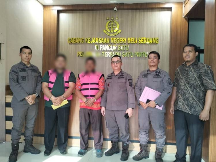 Cabjari Pancurbatu Tetapkan Dua Tersangka Kasus Dugaan Korupsi Dana Desa Cinta Rakyat