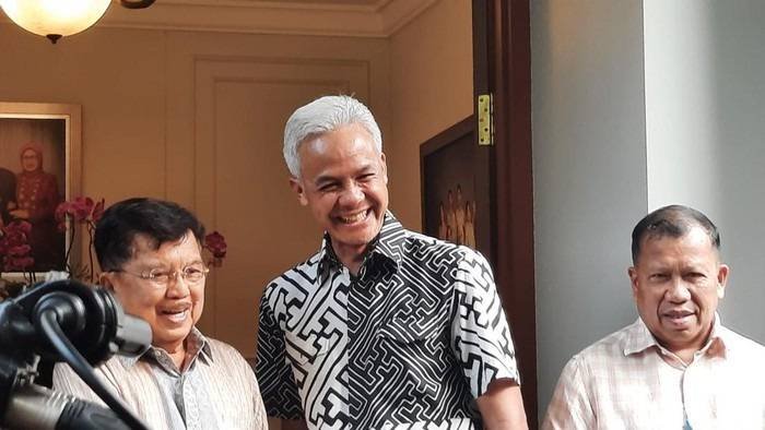 JK Usai Terima Ganjar: Kita Ingin 2045 Baik, tapi Syaratnya Berlaku Adil