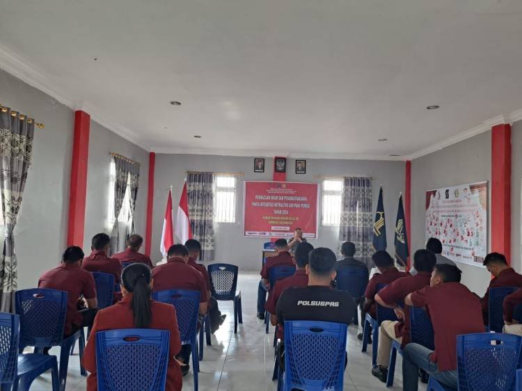 Jelang Natal dan Tahun Baru, Rutan Humbahas Gelar Rapat Pengamanan