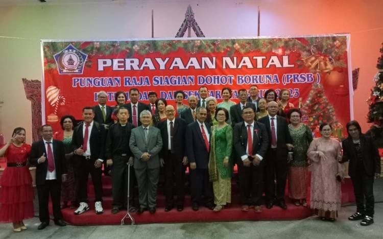 Natal Keluarga Besar PRSB Kota Medan Penuh Sukacita