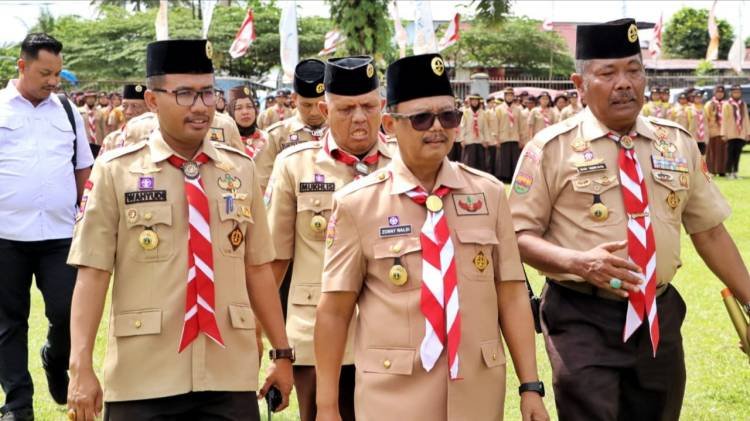 Perkemahan Pramuka di Simalungun Dibuka