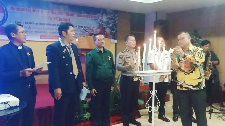 Natal KWK Sumut Meriah, Berbagi Kasih dengan Anak Panti Asuhan