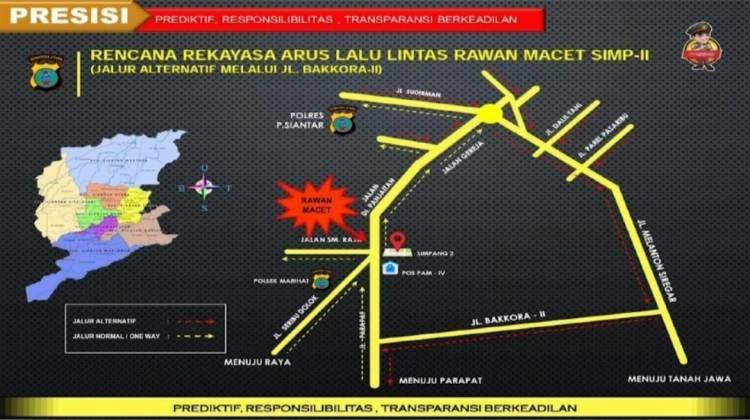 Ini Titik Rawan Kemacetan di Simpang Dua, Kasat Lantas Minta Pemudik Pilih Jalur Alternatif