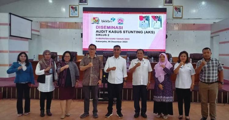 Wakil Bupati Karo Buka Kegiatan Diseminasi Audit Kasus Stunting