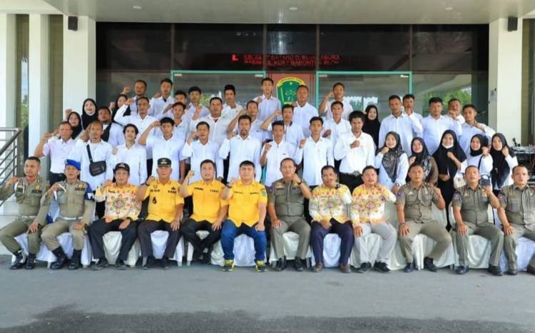 1.511 Satlinmas Desa/Kelurahan se-Labura Dikukuhkan