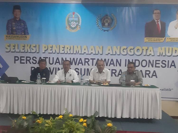 PWI Sumut Selenggarakan Seleksi Penerimaan Anggota Muda, Farianda: ke Depan Utamakan Kualitas