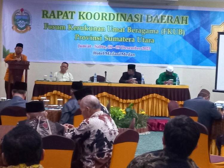 FKUB Se-Sumut Bertekad Tampil Terdepan Merawat Kerukunan Umat Beragama