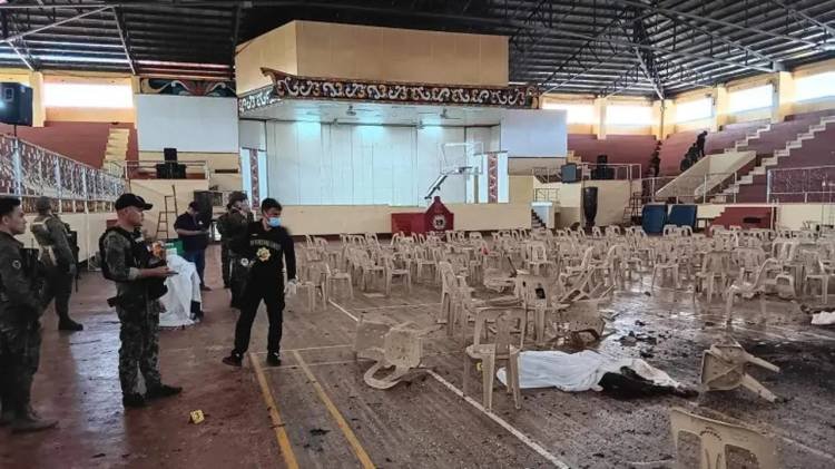 Dalang Pengeboman Misa Katolik di Kampus Filipina Ditangkap