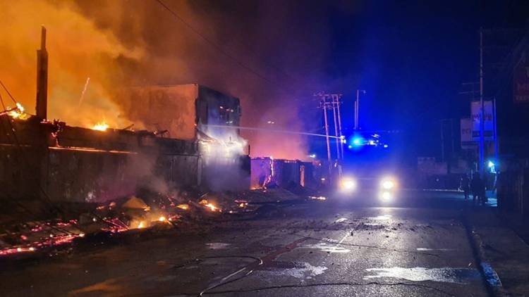 Kerugian Bangunan Terbakar Saat Ricuh di Jayapura Diperkirakan Rp 2 M