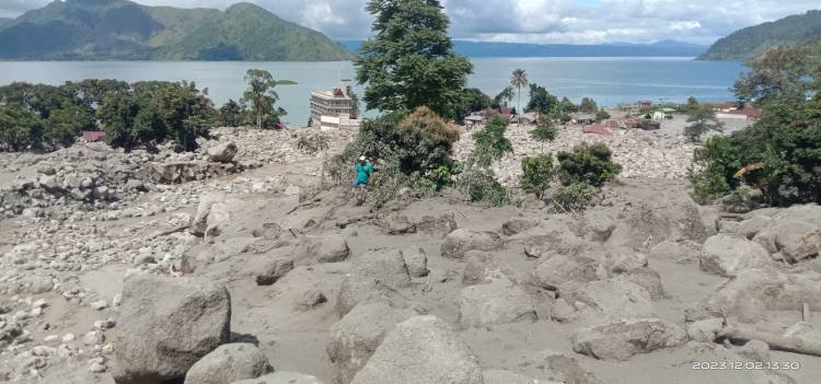 Baktiraja Kembali Berduka, Banjir Bandang dan Longsor Ratakan Desa Simangulampe