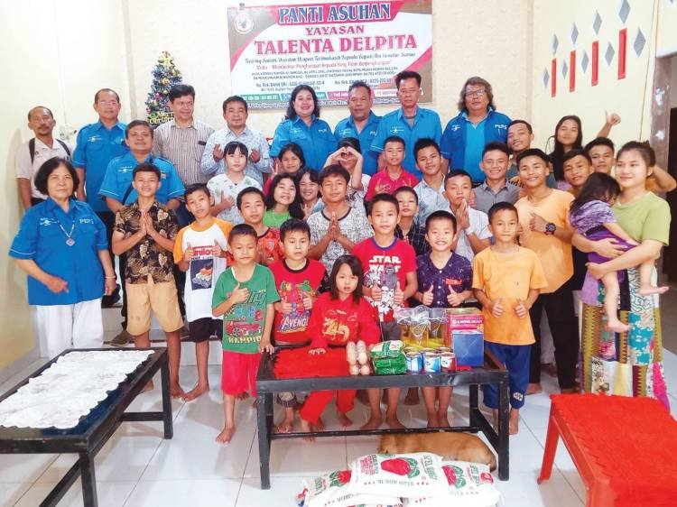 Biro SIB Wilayah I Medan Berbagi Kasih ke Panti Asuhan Yayasan Talenta Delpita