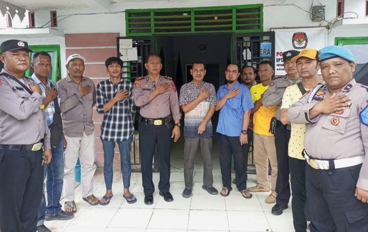 Jumat Curhat, Polsek Tanjungberingin Sambangi Warga Desa Pekan Tanjungberingin