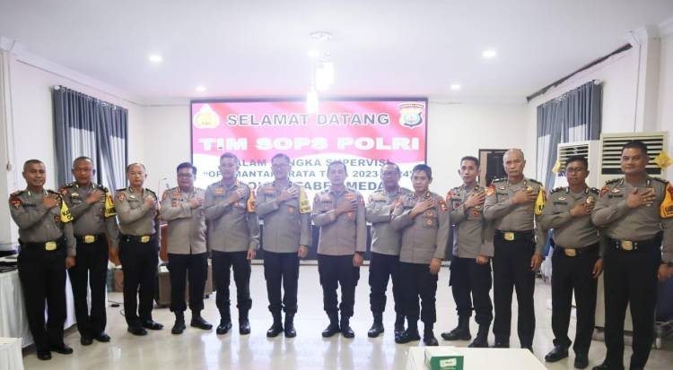 Tim Supervisi Sops Polri Kunker ke Polrestabes Medan