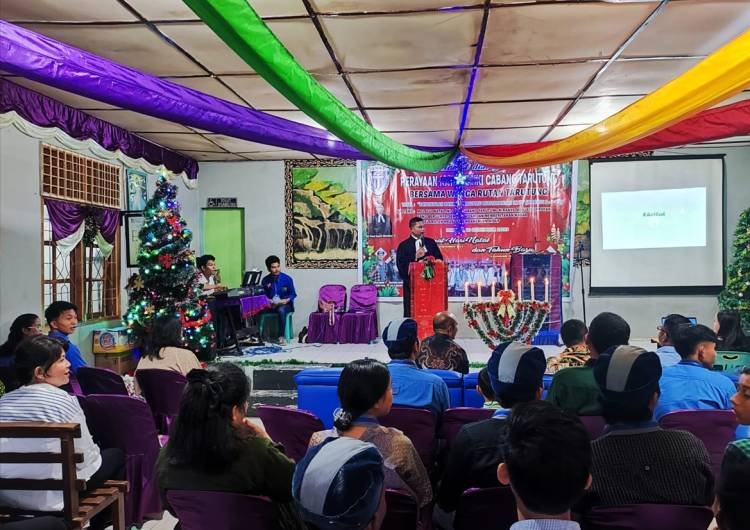 Perayaan Natal Warga Binaan Tarutung Bersama GMKI Cabang Tarutung Penuh Suka Cita