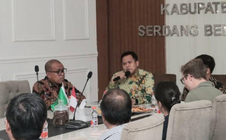 Terima Kunjungan Kedubes Denmark, Pemkab Sergai Jajaki Kerja Sama Pengelolaan Air Bersih