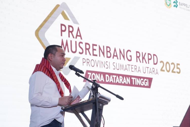 Bupati Franc Bernard Tumanggor Apresiasi Dukungan Pemprov Sumut untuk Pembangunan di Pakpak Bharat