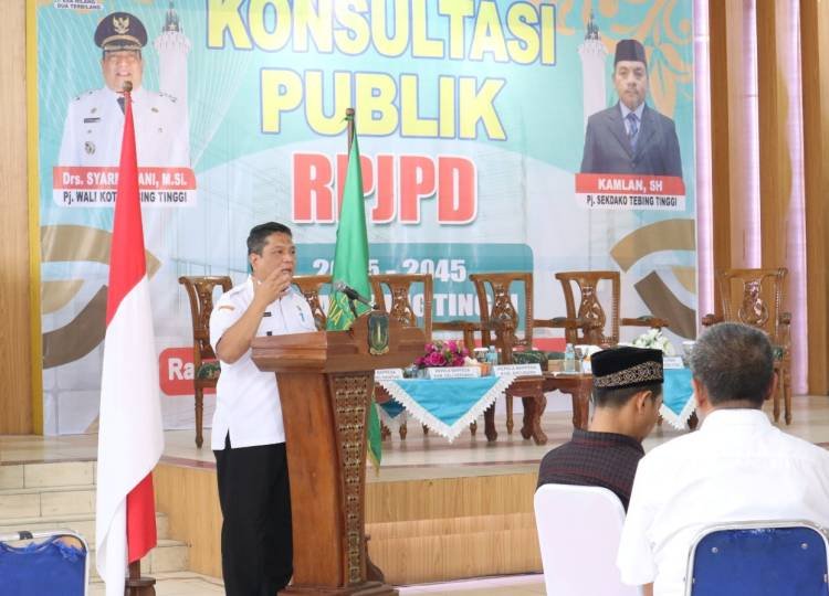 Data Menentukan Proyeksi Pembangunan Kota Tebingtinggi 2025-2045