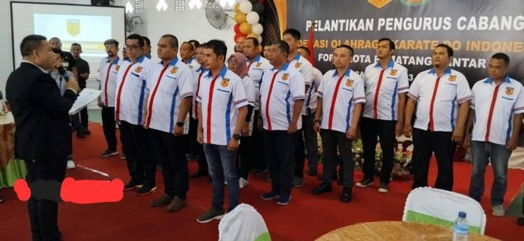 Pengcab FORKI Pematangsiantar Periode 2023-2027 Dilantik