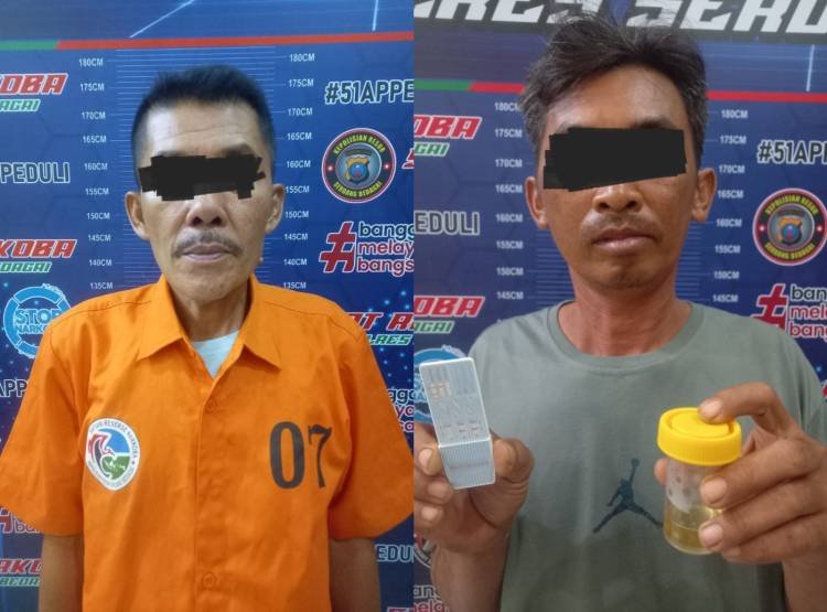 Polsek Dolokmasihul Tangkap 2 Pria Terduga Pengedar Sabu