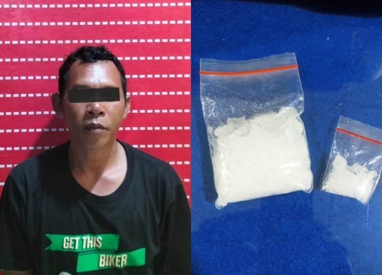 Polsek Firdaus Tangkap Warga Asahan Terduga Pengedar Sabu
