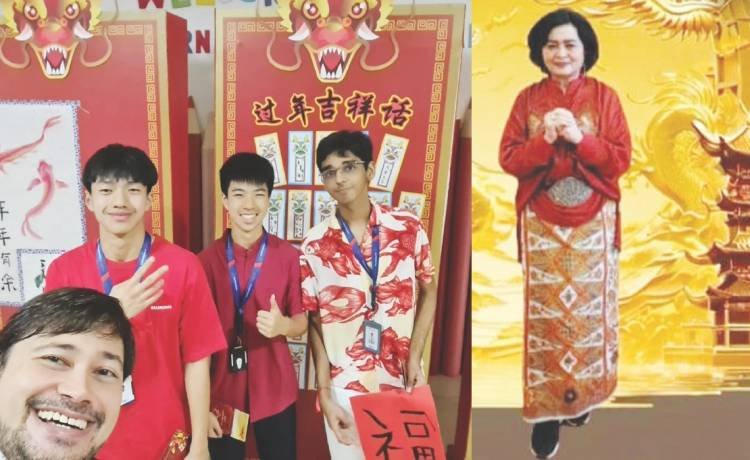 Gaya Etnik dan Pernak-pernik Imlek Purnama Sitompul - Daniel Darmadi