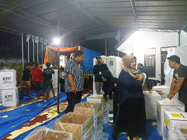 KPU Binjai Fokus Persiapkan Logistik Pemilu