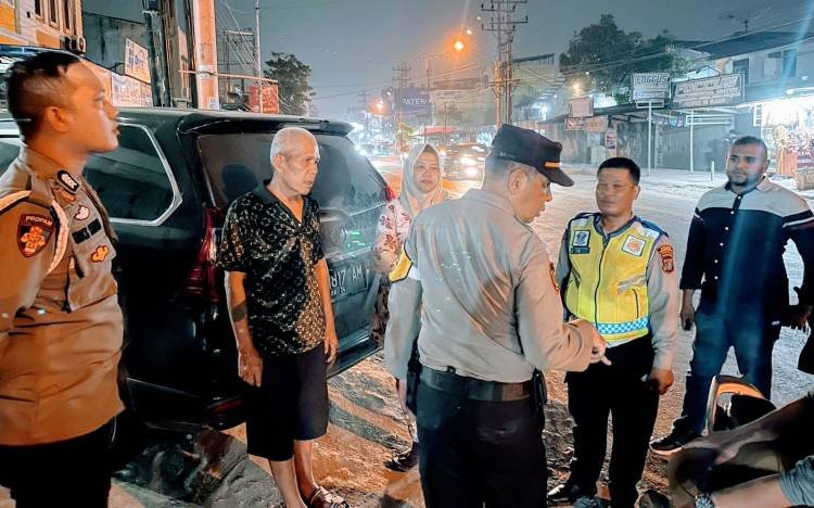 Cegah Gangguan Kamtibmas, Polres Belawan dan Satpol PP Gelar Patroli