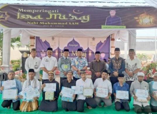 Lapas Labuhanruku Gelar Isra Miraj Nabi Muhamad SAW 1445 H