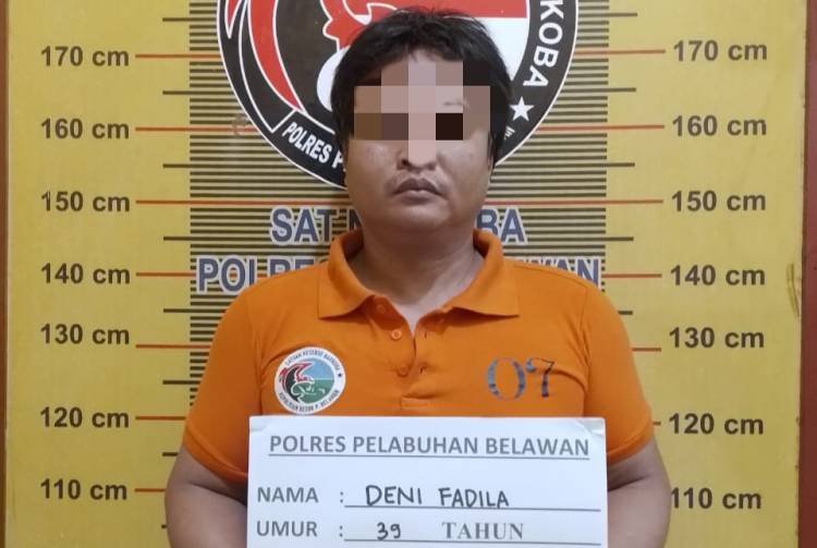 Polres Belawan Bekuk Pengedar Sabu di Desa Helvetia