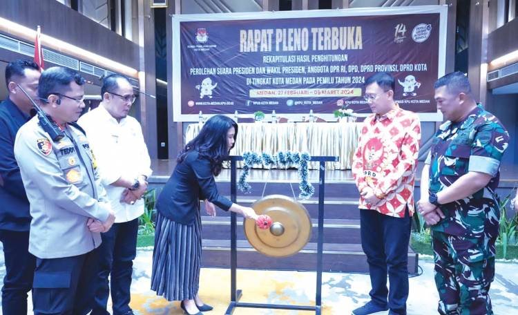 Pemilu Kondusif, Wali Kota Medan Apresiasi KPU dan Forkopimda Medan