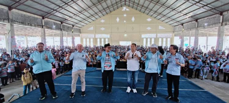 Kampanye Akbar Prabowo-Gibran di Humbahas Dihadiri Puluhan Ribu Orang