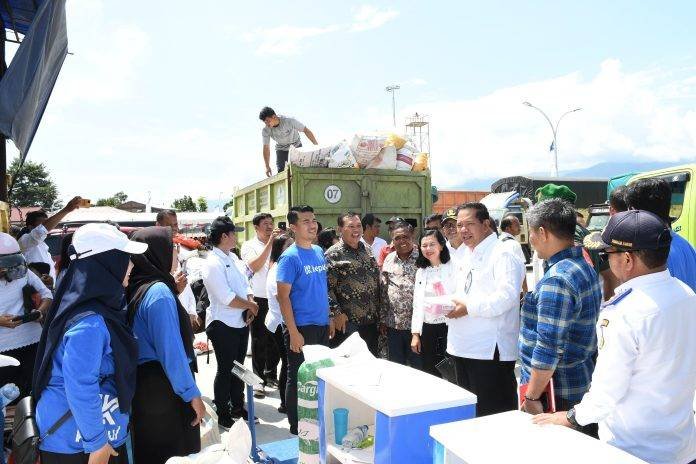 Pemkab Samosir Launching Geray Kepul, Sampah Bisa Untungkan Masyarakat