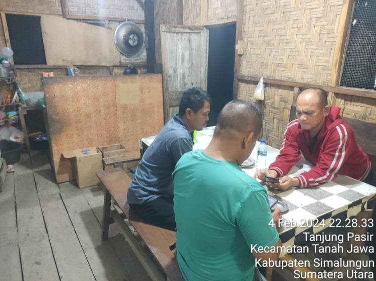 Kapolsek Tanahjawa Cek Judi Gelper yang Dilaporkan Warga