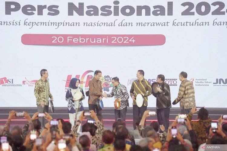 Pesan Jokowi Kepada Insan Pers, Jaga Pilar Demokrasi