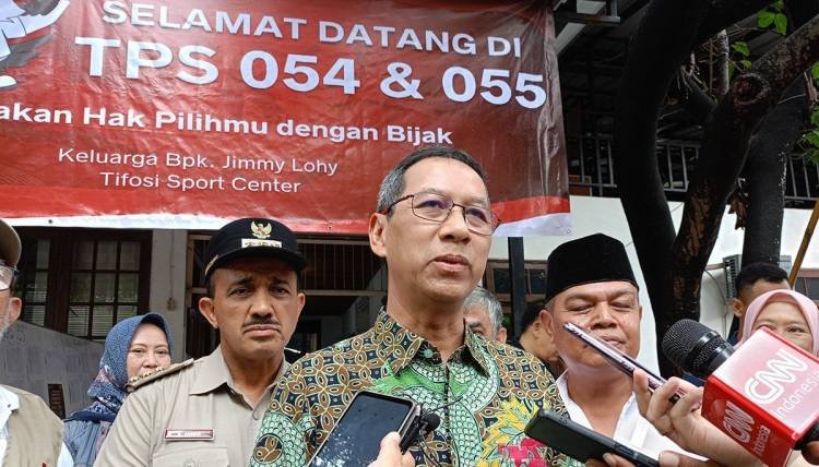 Usai Nyoblos, Heru Budi Pesan Warga DKI Jaga Kerukunan