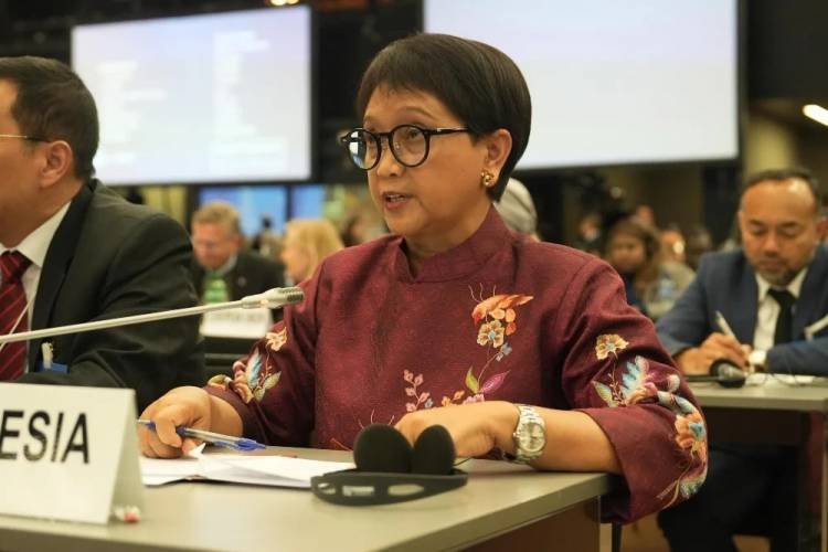 Menlu Retno Beri Pembelaan terhadap Palestina di Mahkamah Internasional