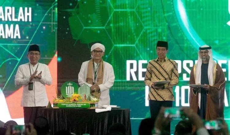 Jokowi: NU Sangat Luar Biasa Menjaga NKRI