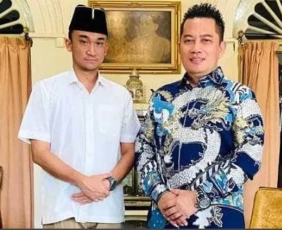 Temui Sultan Deli, Rudi Zulham Hasibuan Ajak Investor Poles Istana Maimun