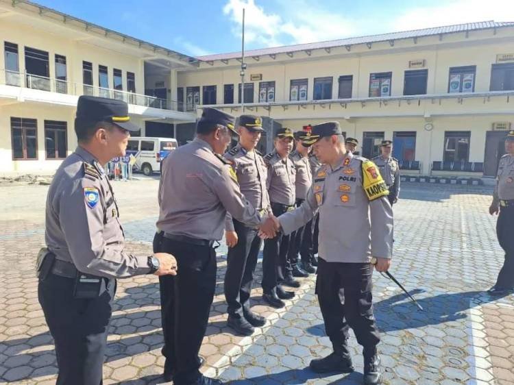 Polres Tanah Karo Terima 9 Perwira Baru Lulusan PAG