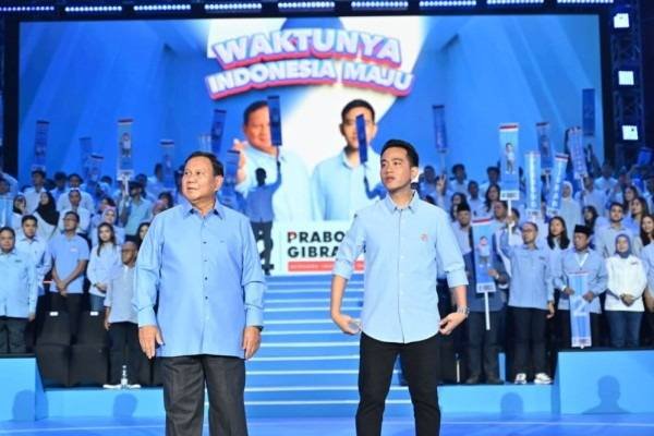 Real Count KPU Minggu Sore: Prabowo-Gibran Raih 75,3 Juta Suara