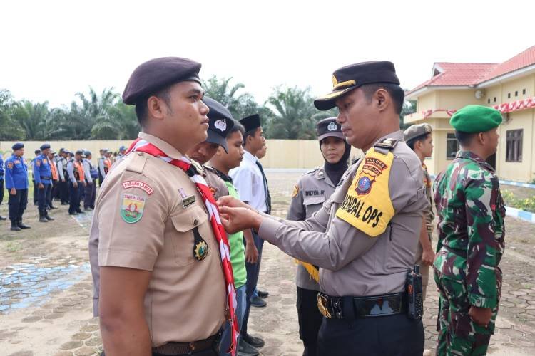 Polres Palas Apel Ops Keselamatan Toba dan Pencanangan Keselamatan Jalan 2024