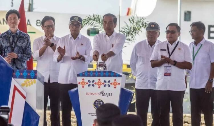 Jokowi Resmikan Bendung-Irigasi di Gumbasa Sulteng, Habiskan Rp 1,25 T