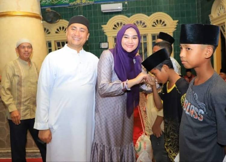 Ramadan 1445 H, Baznas Labura Santuni Ratusan Duafa dan Anak Yatim