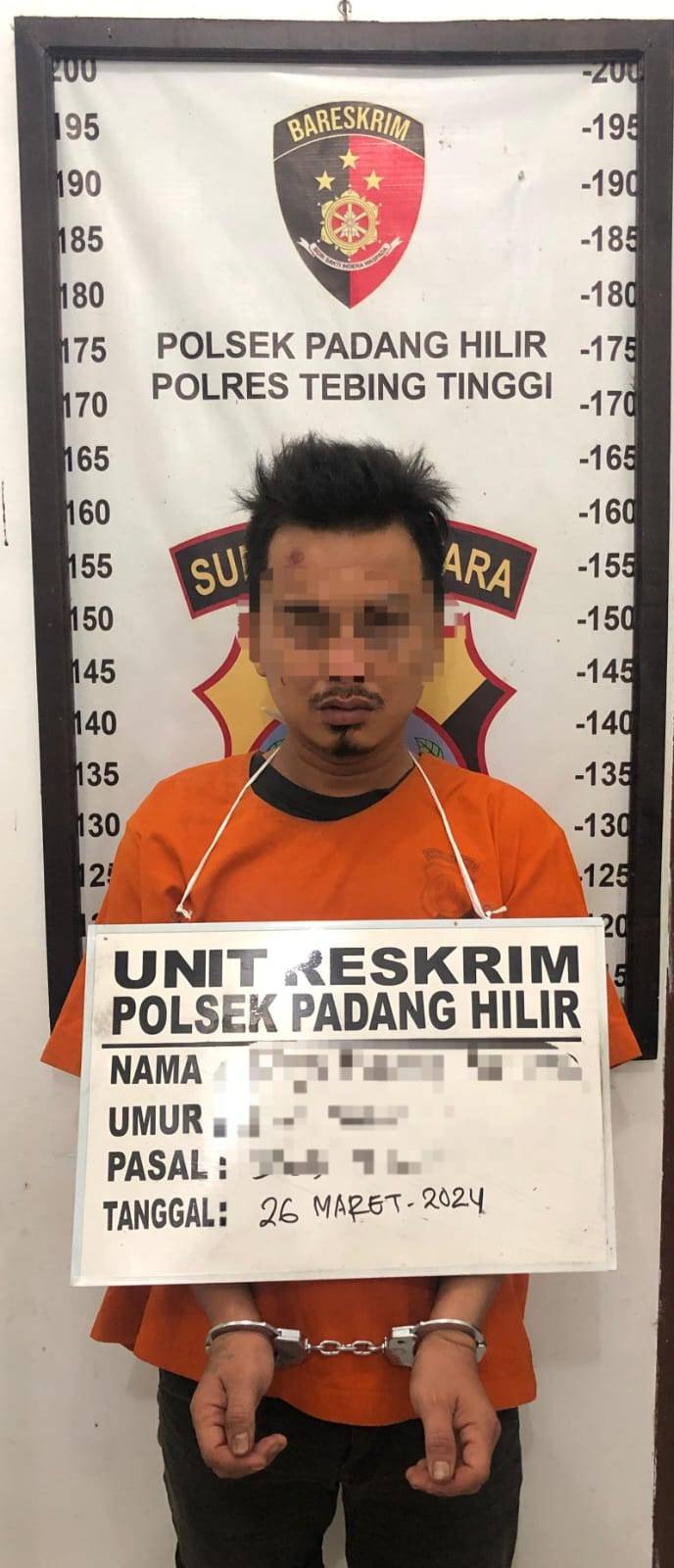 Rampas Sepeda Motor di SPBU Tebingtinggi, Warga Sei Bamban Ditangkap Polisi