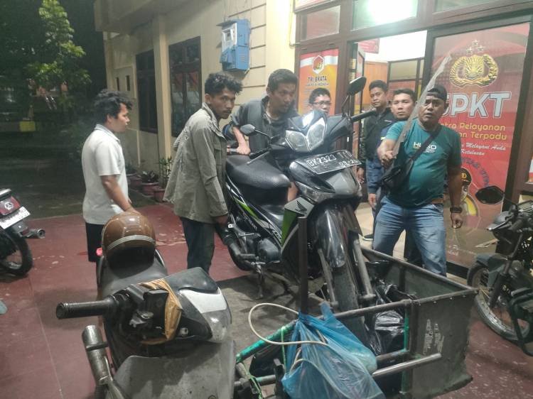 Dua Sepeda Motor Tak Bertuan Diamankan Polsek Siantar Utara