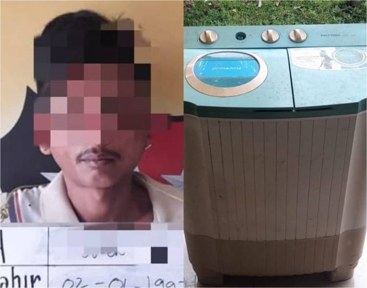 Polsek Medan Labuhan Tangkap Terduga Pencuri Barang Elektronik