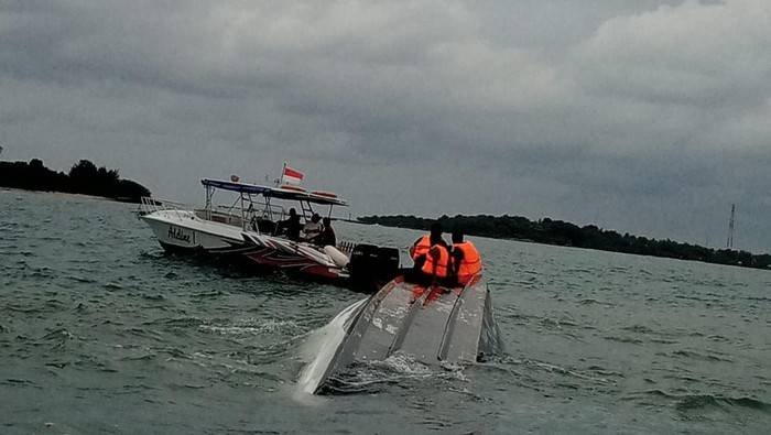 Speedboat Terbalik di Kepulauan Seribu, 33 Penumpang dan ABK Selamat