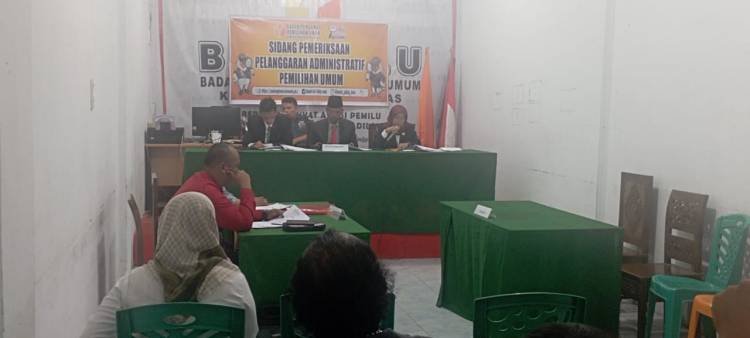 Bawaslu Palas Sidang Administratif Dugaan Kecurangan Pemilu di Dapil II